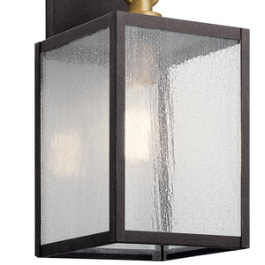 Kichler - 59005WZC - One Light Outdoor Wall Mount - Lahden - Weathered Zinc