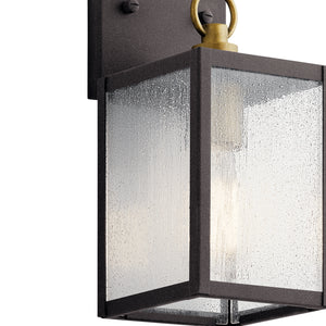 Kichler - 59006WZC - One Light Outdoor Wall Mount - Lahden - Weathered Zinc