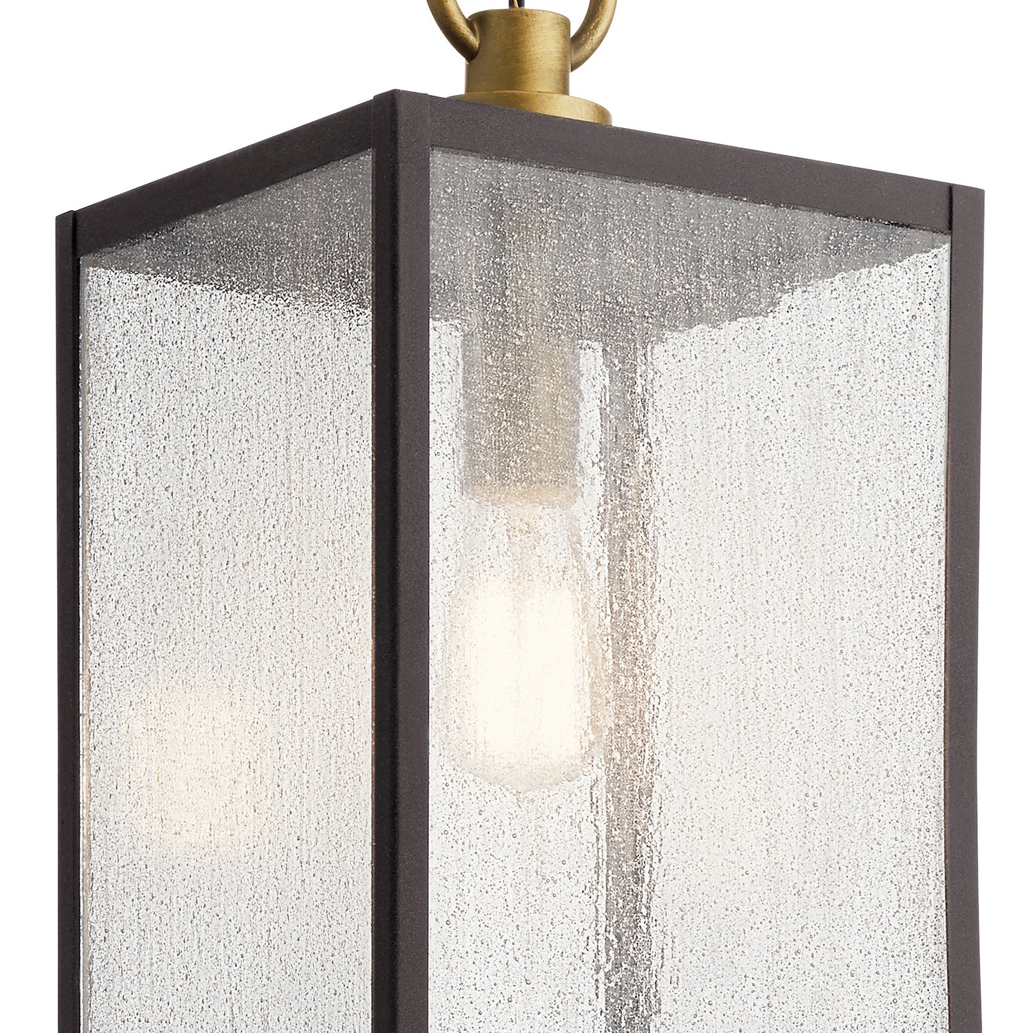 Kichler - 59008WZC - One Light Outdoor Pendant/Semi Flush Mount - Lahden - Weathered Zinc