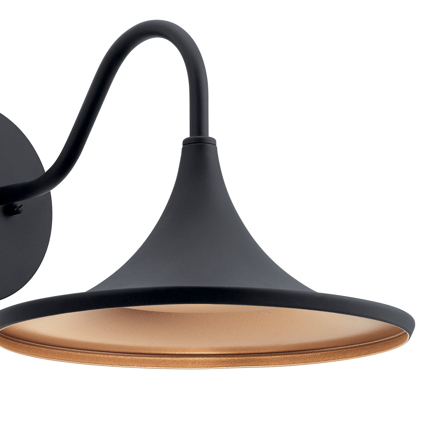 Kichler - 59028BKTLED - LED Outdoor Wall Mount - Elias - Textured Black