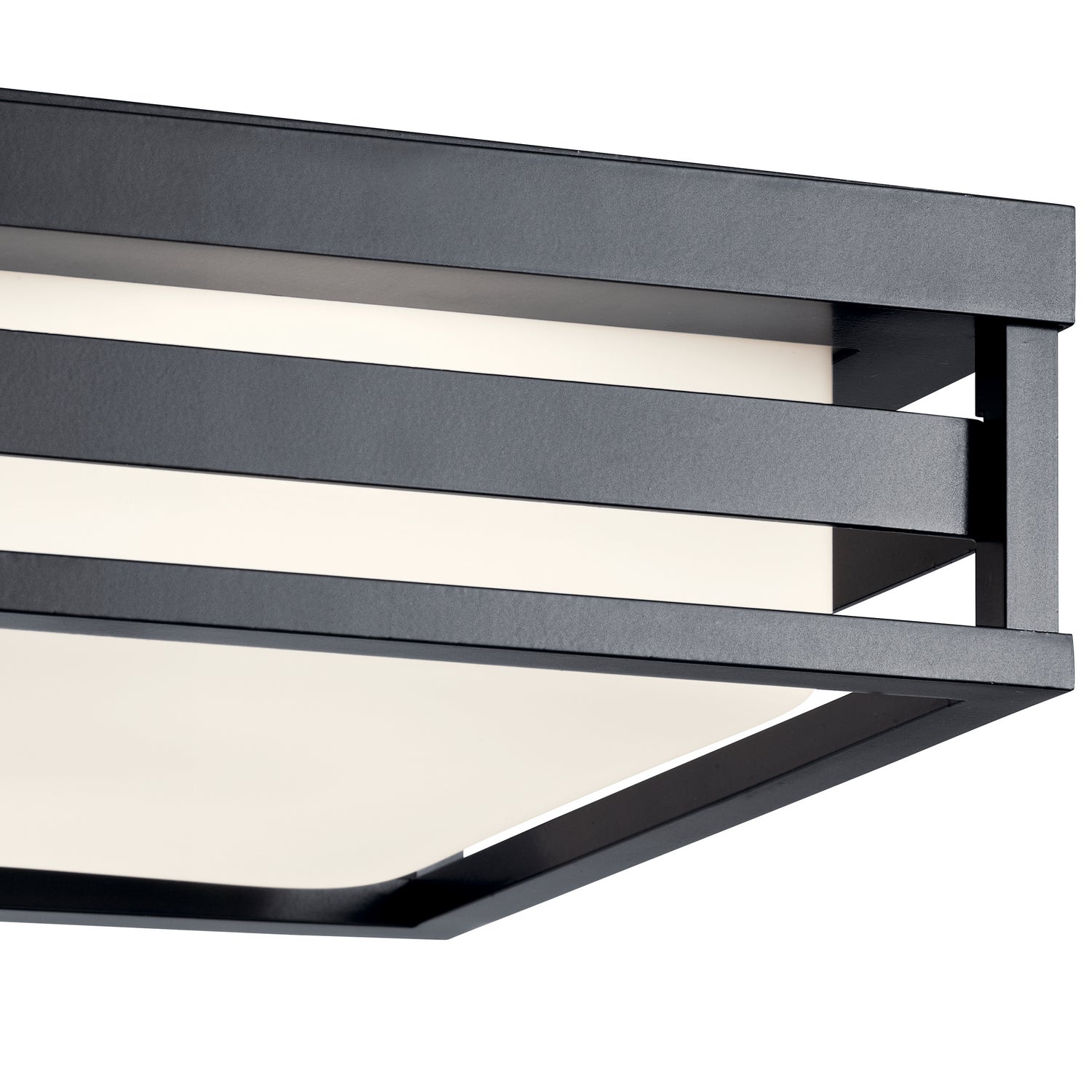 Kichler - 59037BKLED - LED Outdoor Flush Mount - Ryler - Black