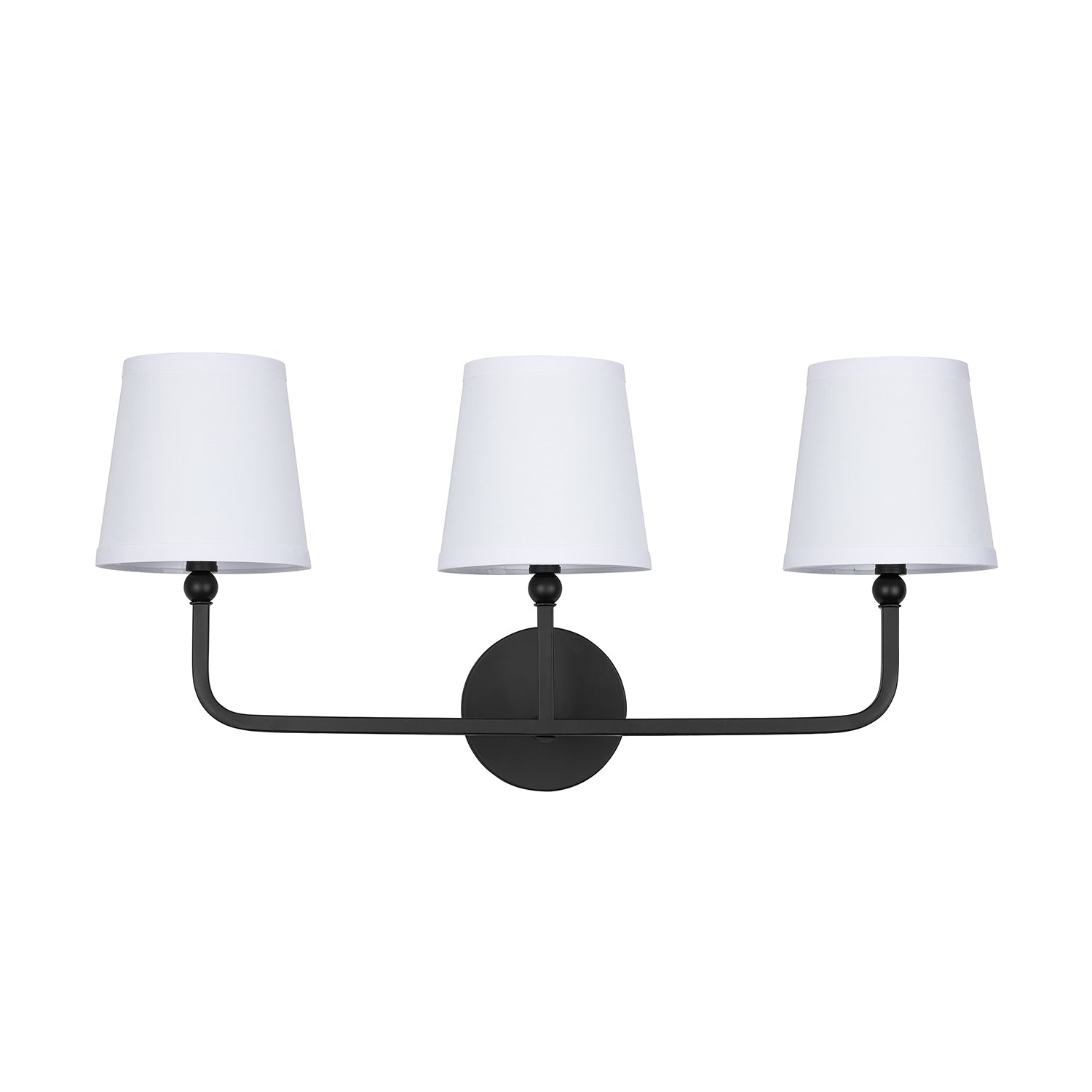 Capital Lighting - 119331MB-674 - Three Light Vanity - Dawson - Matte Black