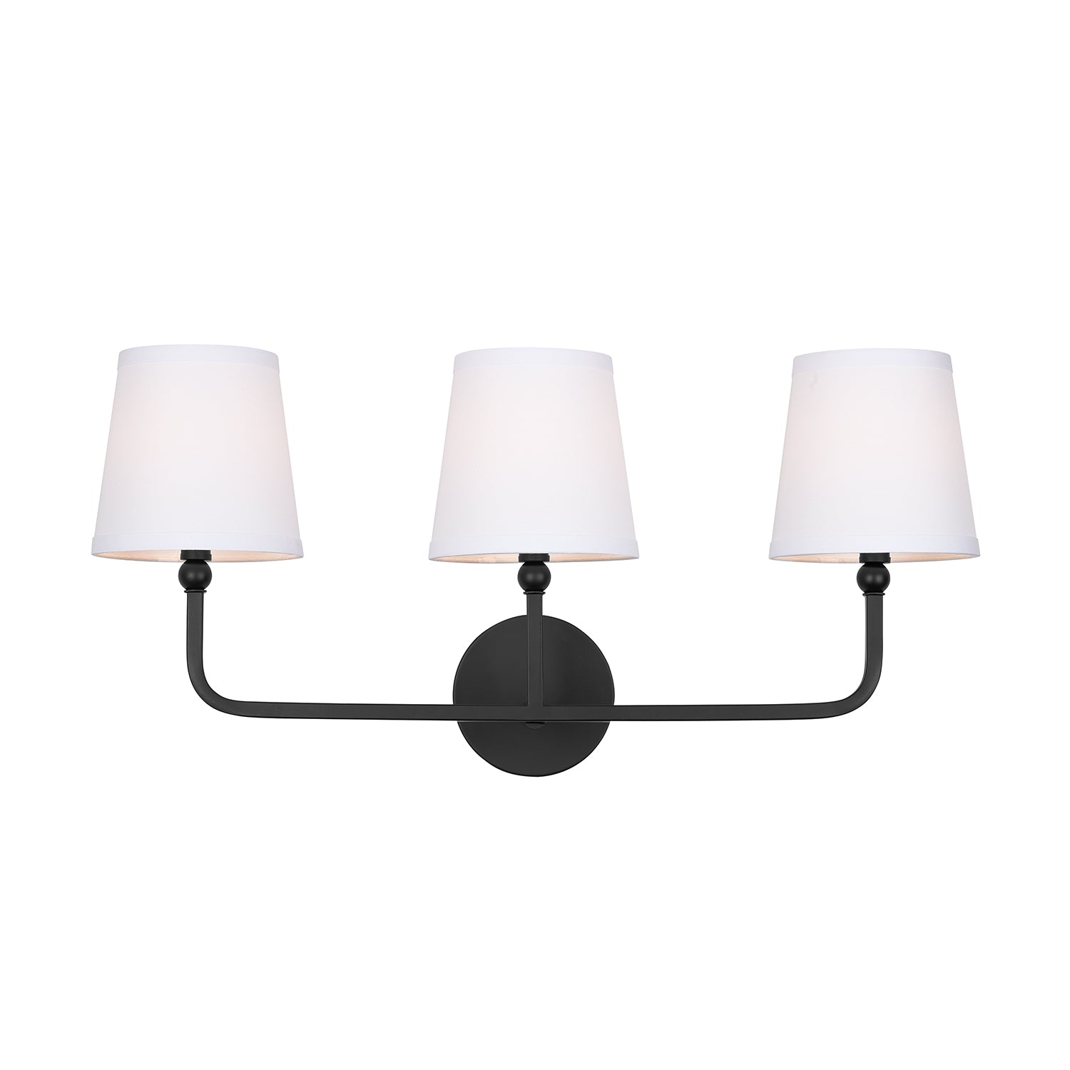 Capital Lighting - 119331MB-674 - Three Light Vanity - Dawson - Matte Black