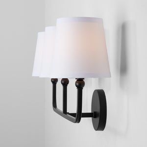 Capital Lighting - 119331MB-674 - Three Light Vanity - Dawson - Matte Black