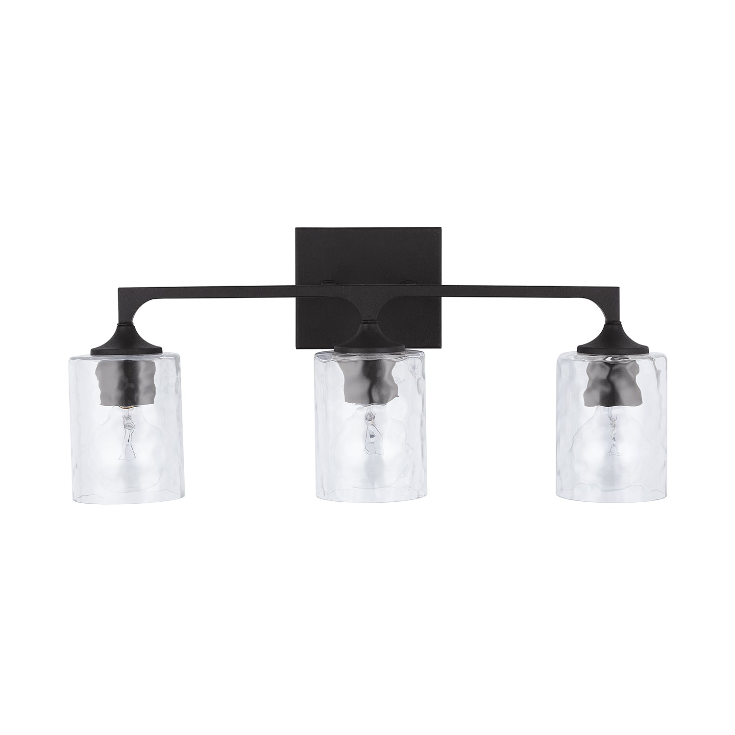 Capital Lighting - 137331BI-486 - Three Light Vanity - Clint - Black Iron
