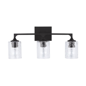 Capital Lighting - 137331BI-486 - Three Light Vanity - Clint - Black Iron