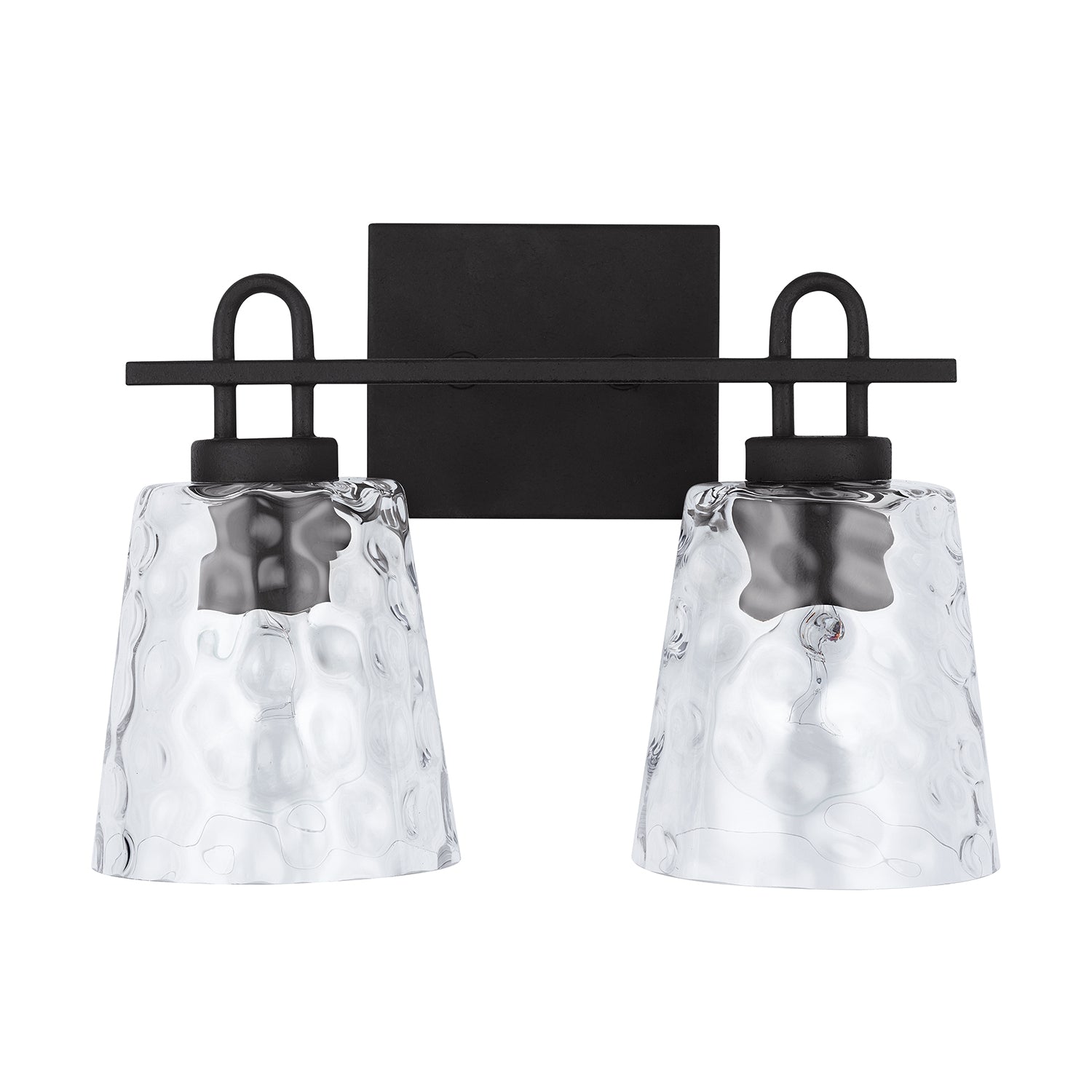 Capital Lighting - 138322BI-492 - Two Light Vanity - Fenton - Black Iron