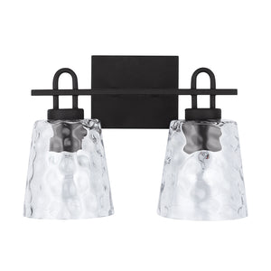 Capital Lighting - 138322BI-492 - Two Light Vanity - Fenton - Black Iron