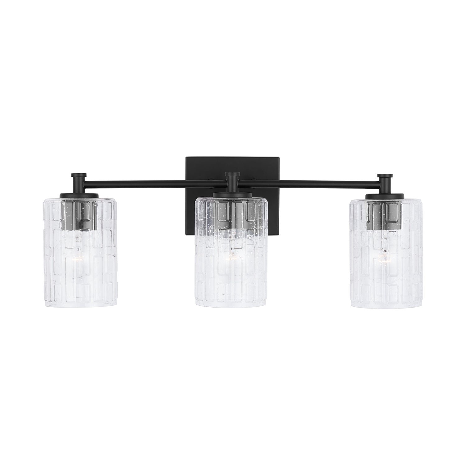 Capital Lighting - 138331MB-491 - Three Light Vanity - Emerson - Matte Black