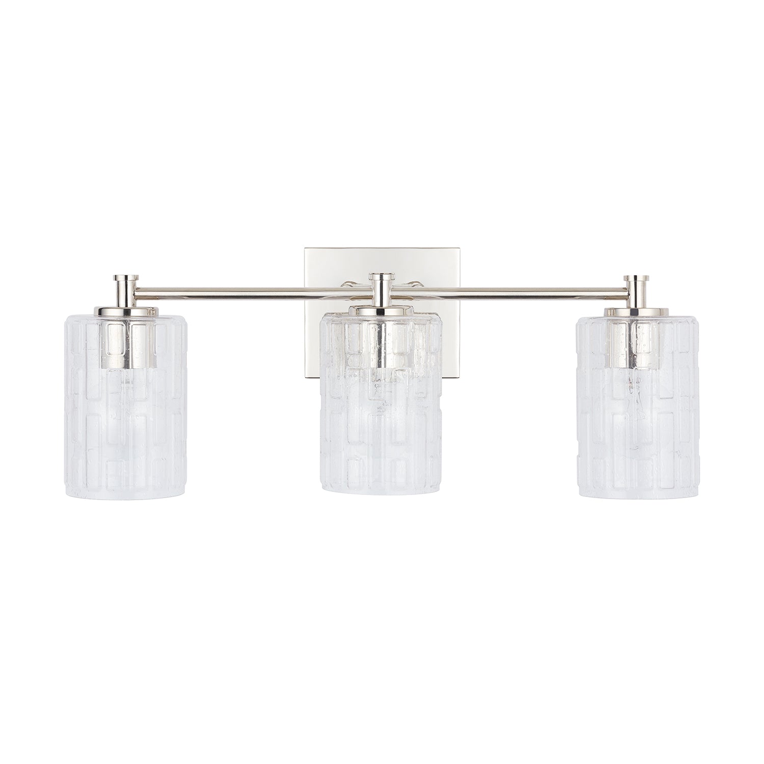 Capital Lighting - 138331PN-491 - Three Light Vanity - Emerson - Polished Nickel