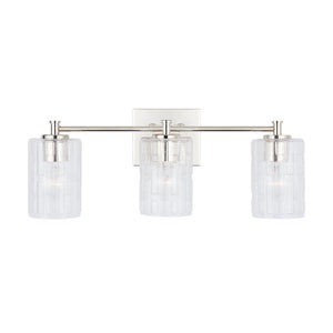 Capital Lighting - 138331PN-491 - Three Light Vanity - Emerson - Polished Nickel
