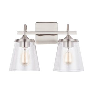 Capital Lighting - 139122BN-496 - Two Light Vanity - Jayne - Brushed Nickel