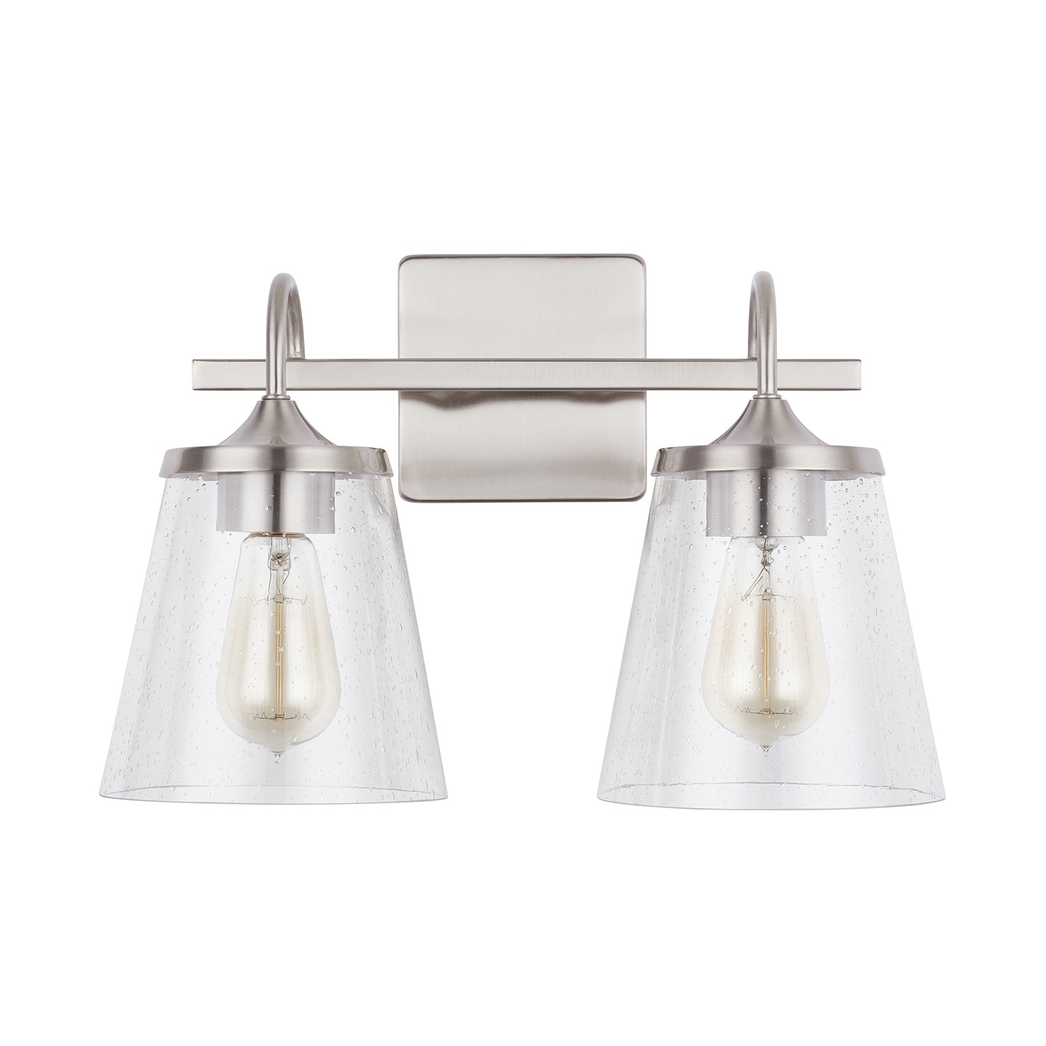 Capital Lighting - 139122BN-496 - Two Light Vanity - Jayne - Brushed Nickel