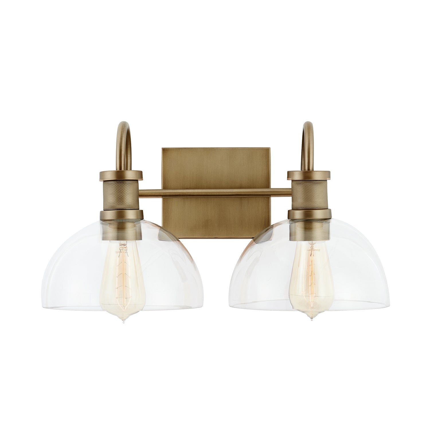Capital Lighting - 139123AD-497 - Two Light Vanity - Cassidy - Aged Brass