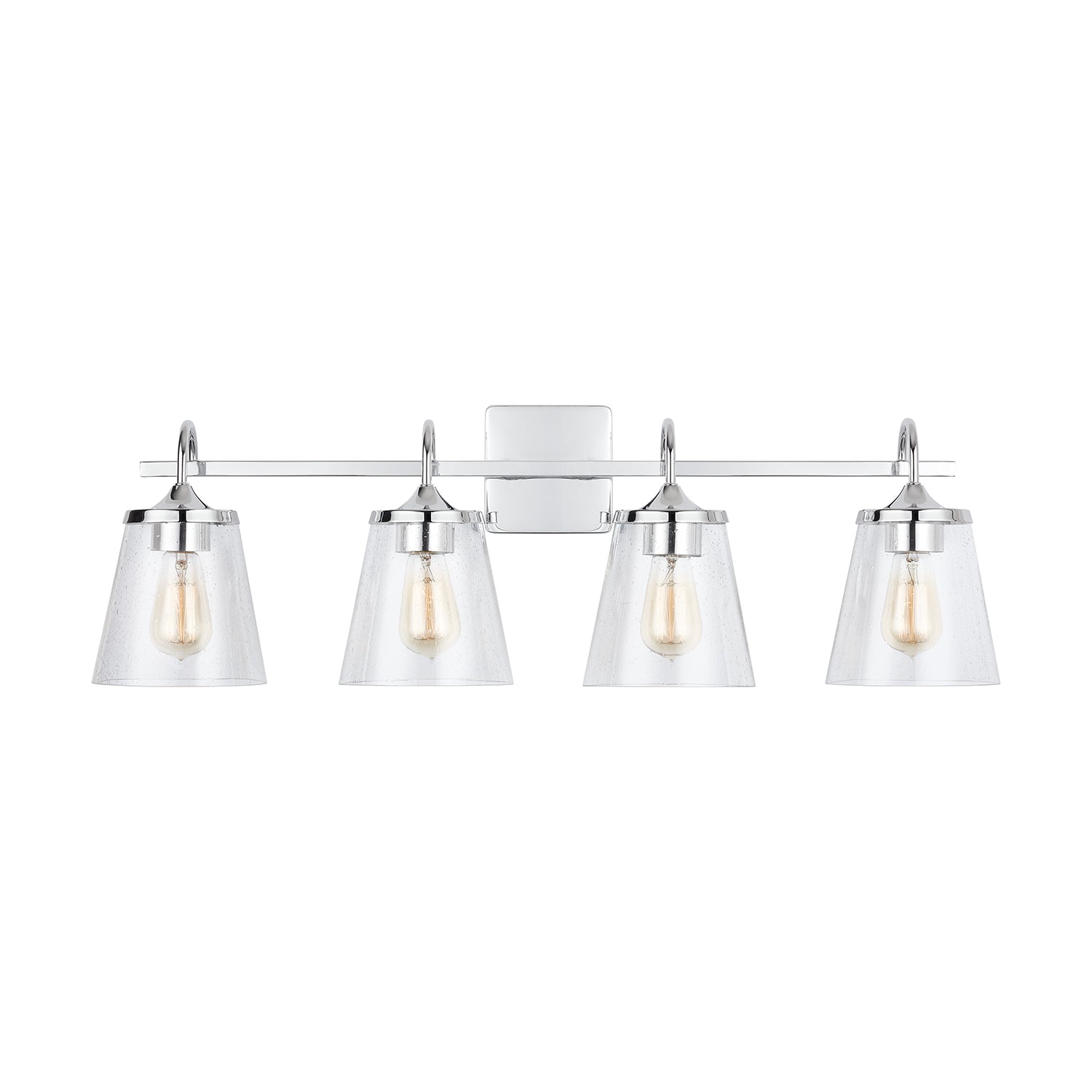 Capital Lighting - 139142CH-496 - Four Light Vanity - Jayne - Chrome