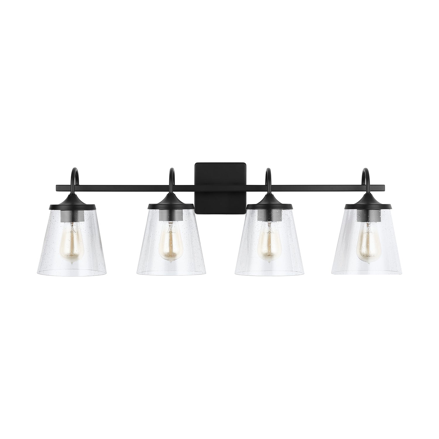 Capital Lighting - 139142MB-496 - Four Light Vanity - Jayne - Matte Black