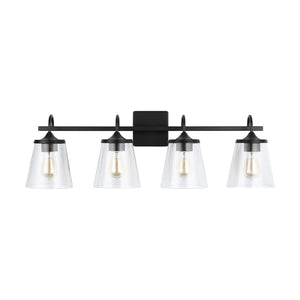 Capital Lighting - 139142MB-496 - Four Light Vanity - Jayne - Matte Black
