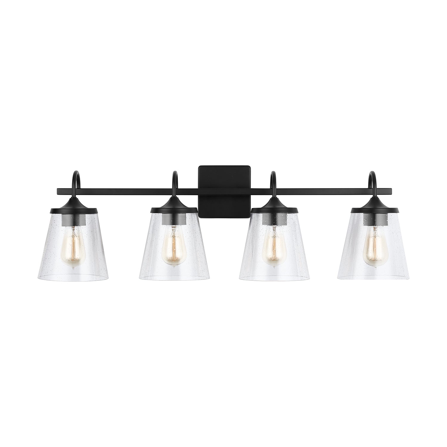 Capital Lighting - 139142MB-496 - Four Light Vanity - Jayne - Matte Black