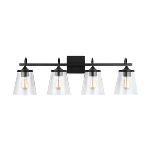 Capital Lighting - 139142MB-496 - Four Light Vanity - Jayne - Matte Black