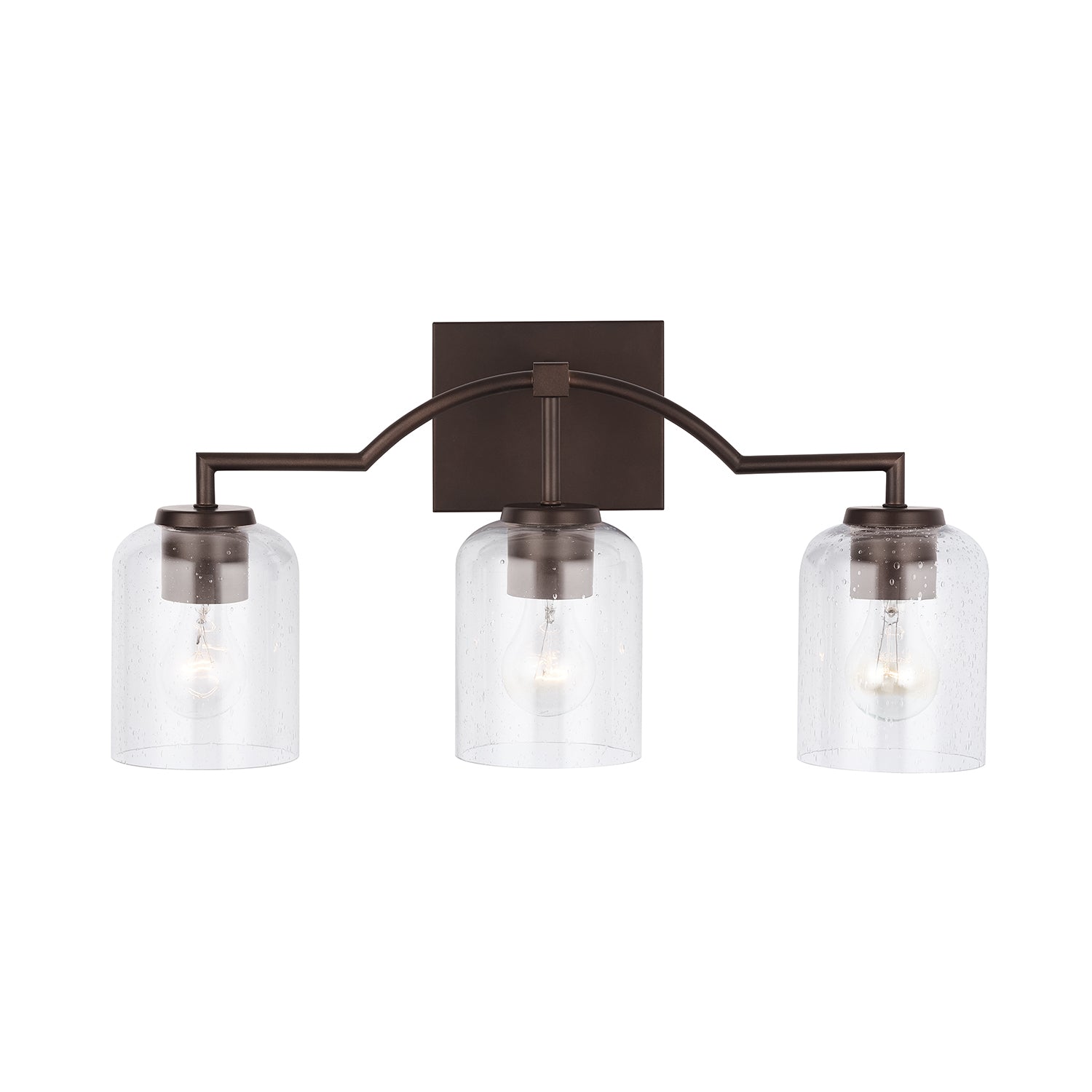 Capital Lighting - 139331BZ-500 - Three Light Vanity - Carter - Bronze