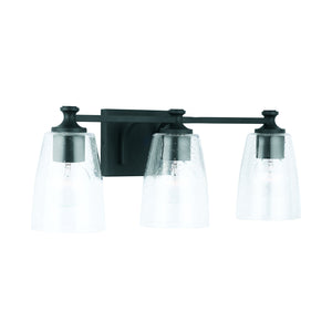 Capital Lighting - 140931MB-506 - Three Light Vanity - Myles - Matte Black