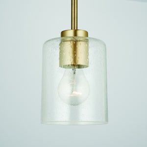 Capital Lighting - 328511AD-449 - One Light Pendant - Greyson - Aged Brass