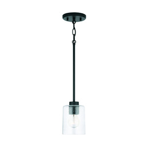 Capital Lighting - 328511MB-449 - One Light Pendant - Greyson - Matte Black