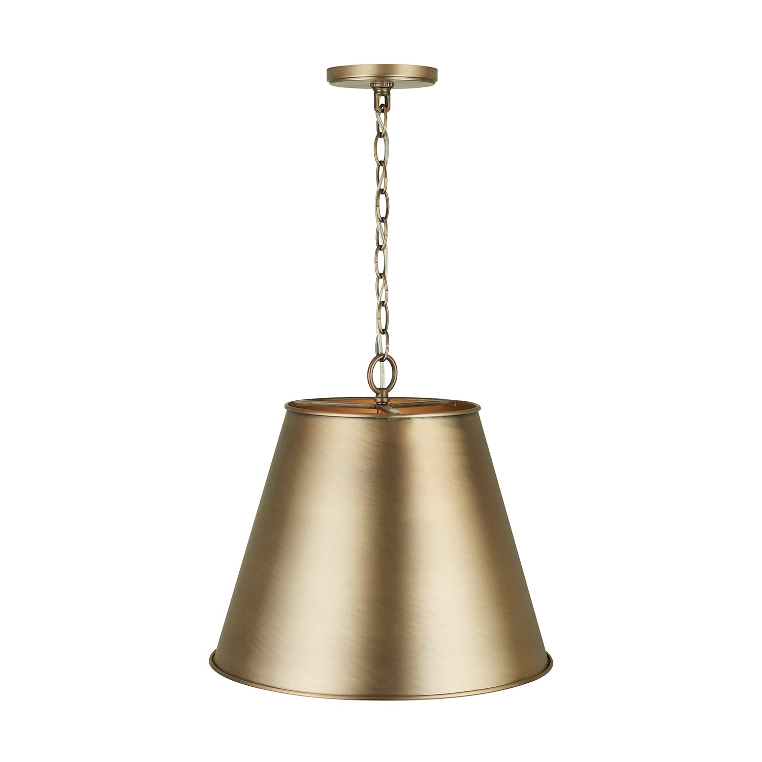 Capital Lighting - 337811AD - One Light Pendant - Welker - Aged Brass