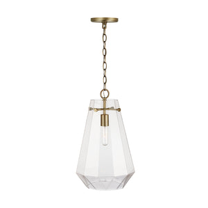 Capital Lighting - 338316AD - One Light Pendant - Lee - Aged Brass