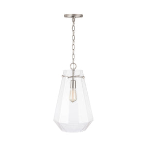 Capital Lighting - 338316BN - One Light Pendant - Lee - Brushed Nickel