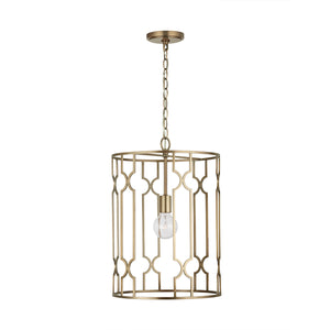 Capital Lighting - 338911AD - One Light Pendant - Jordyn - Aged Brass