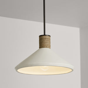 Capital Lighting - 340613PW - One Light Pendant - Destin - Dark Pewter
