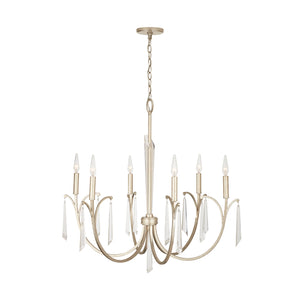 Capital Lighting - 437061WG - Six Light Chandelier - Gwyneth - Winter Gold