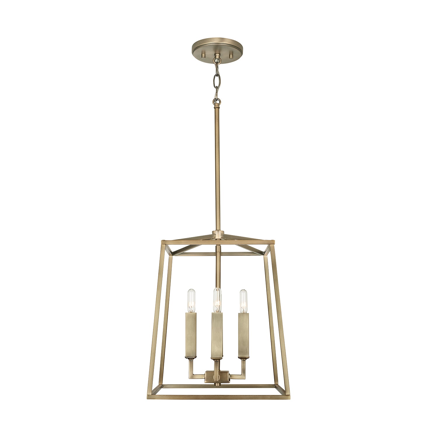 Capital Lighting - 537641AD - Four Light Foyer - Thea - Aged Brass