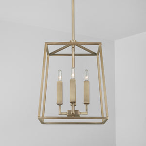 Capital Lighting - 537641AD - Four Light Foyer - Thea - Aged Brass