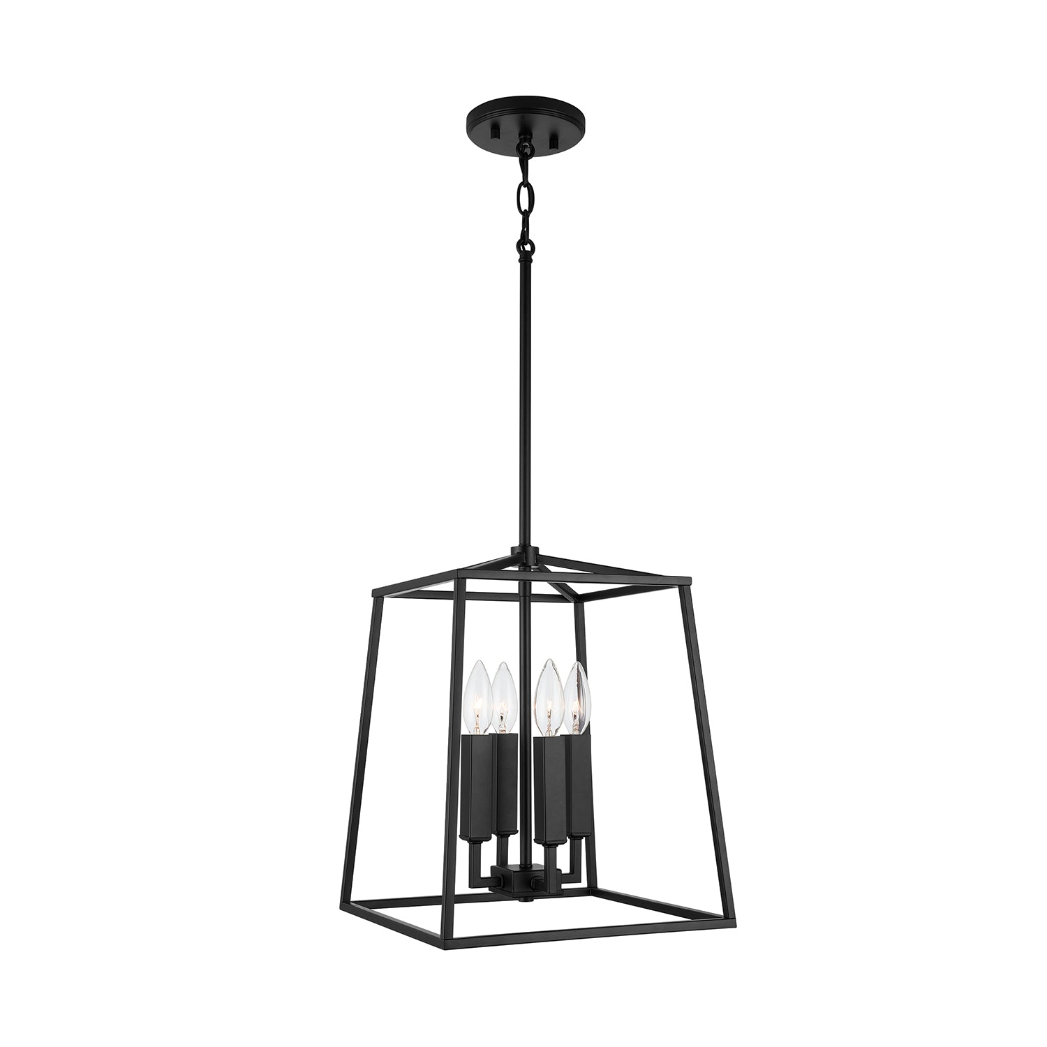 Capital Lighting - 537641MB - Four Light Foyer - Thea - Matte Black