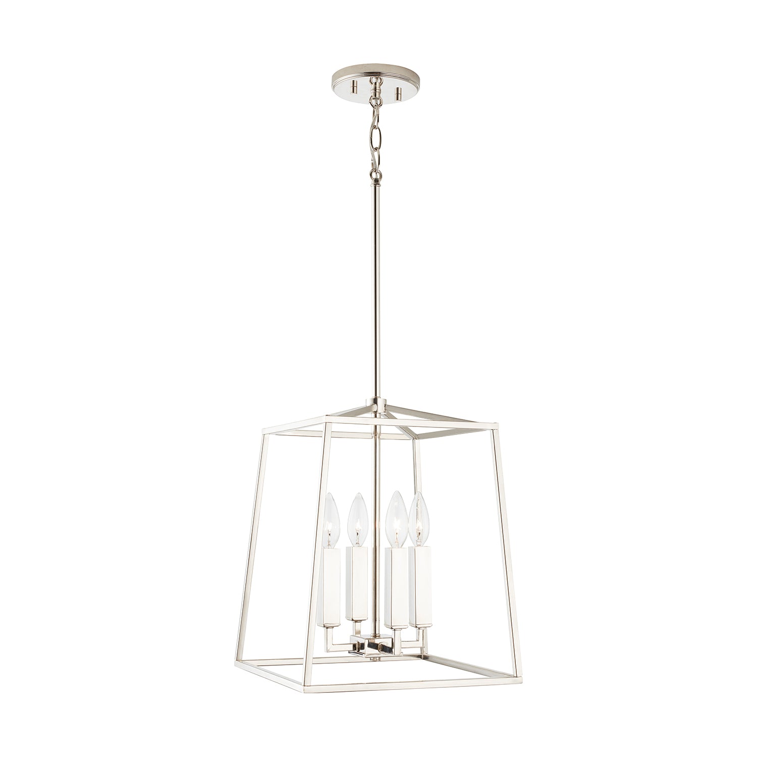 Capital Lighting - 537641PN - Four Light Foyer - Thea - Polished Nickel