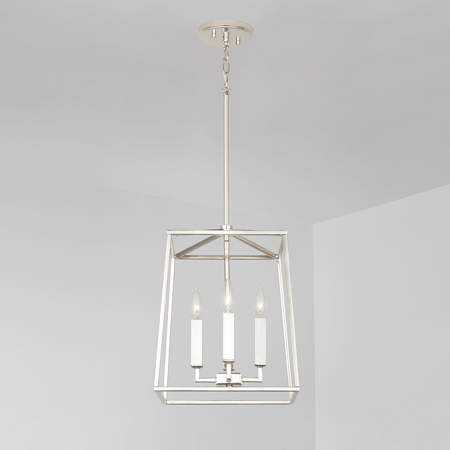 Capital Lighting - 537641PN - Four Light Foyer - Thea - Polished Nickel