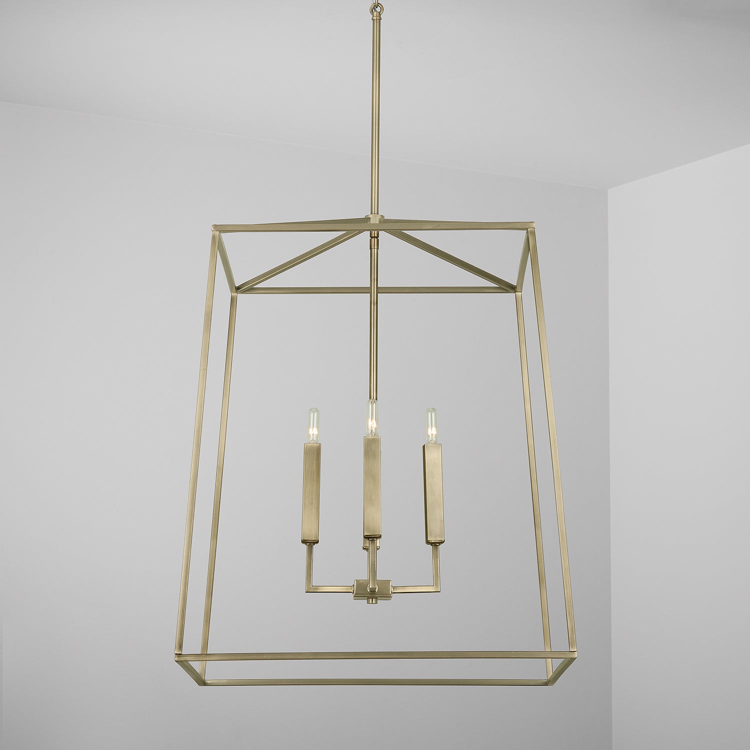 Capital Lighting - 537643AD - Four Light Foyer - Thea - Aged Brass