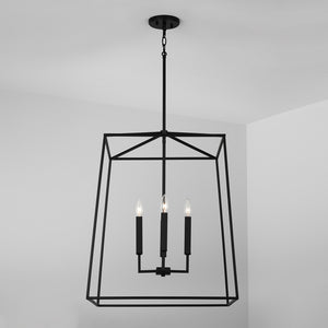 Capital Lighting - 537643MB - Four Light Foyer - Thea - Matte Black