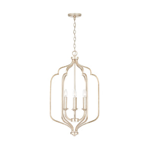 Capital Lighting - 538761WG - Six Light Foyer - Ophelia - Winter Gold