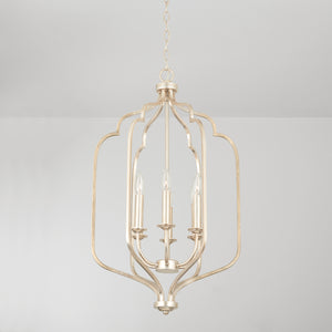 Capital Lighting - 538761WG - Six Light Foyer - Ophelia - Winter Gold