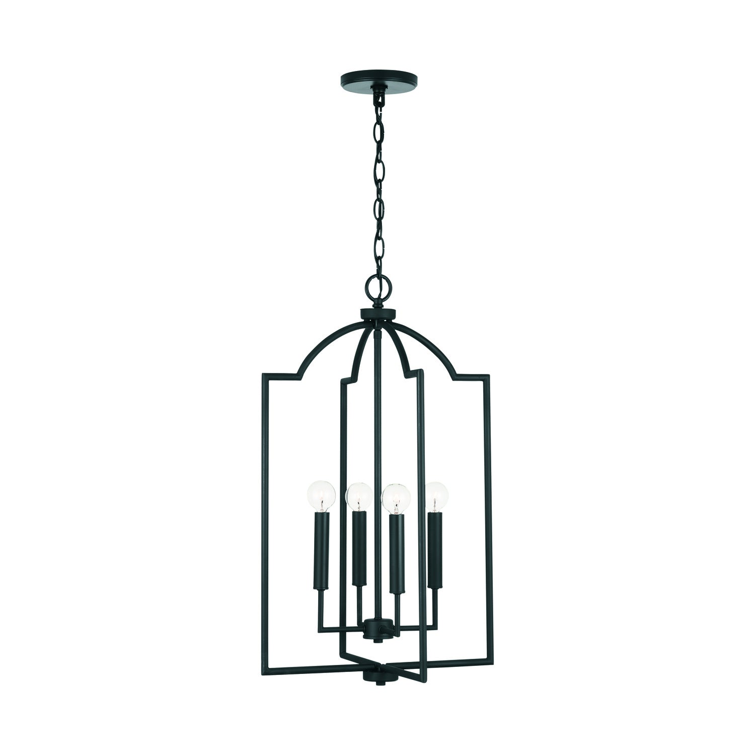 Capital Lighting - 539341MB - Four Light Foyer - Carter - Matte Black