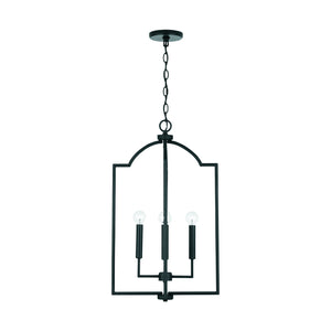 Capital Lighting - 539341MB - Four Light Foyer - Carter - Matte Black