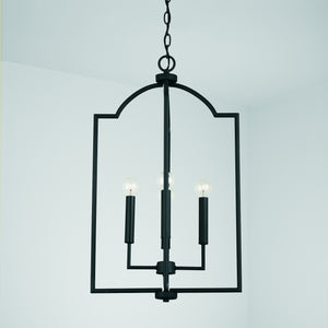 Capital Lighting - 539341MB - Four Light Foyer - Carter - Matte Black
