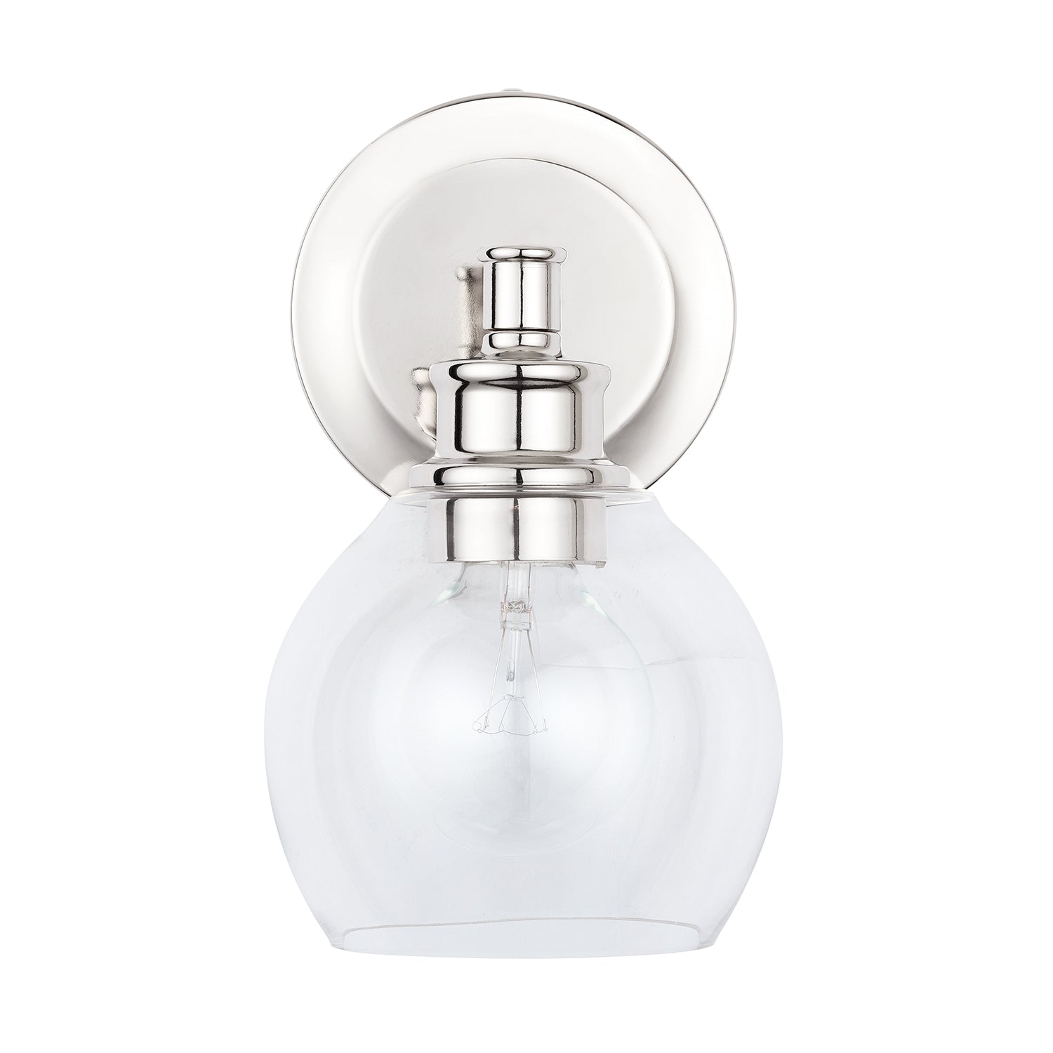 Capital Lighting - 621111PN-426 - One Light Wall Sconce - Mid Century - Polished Nickel