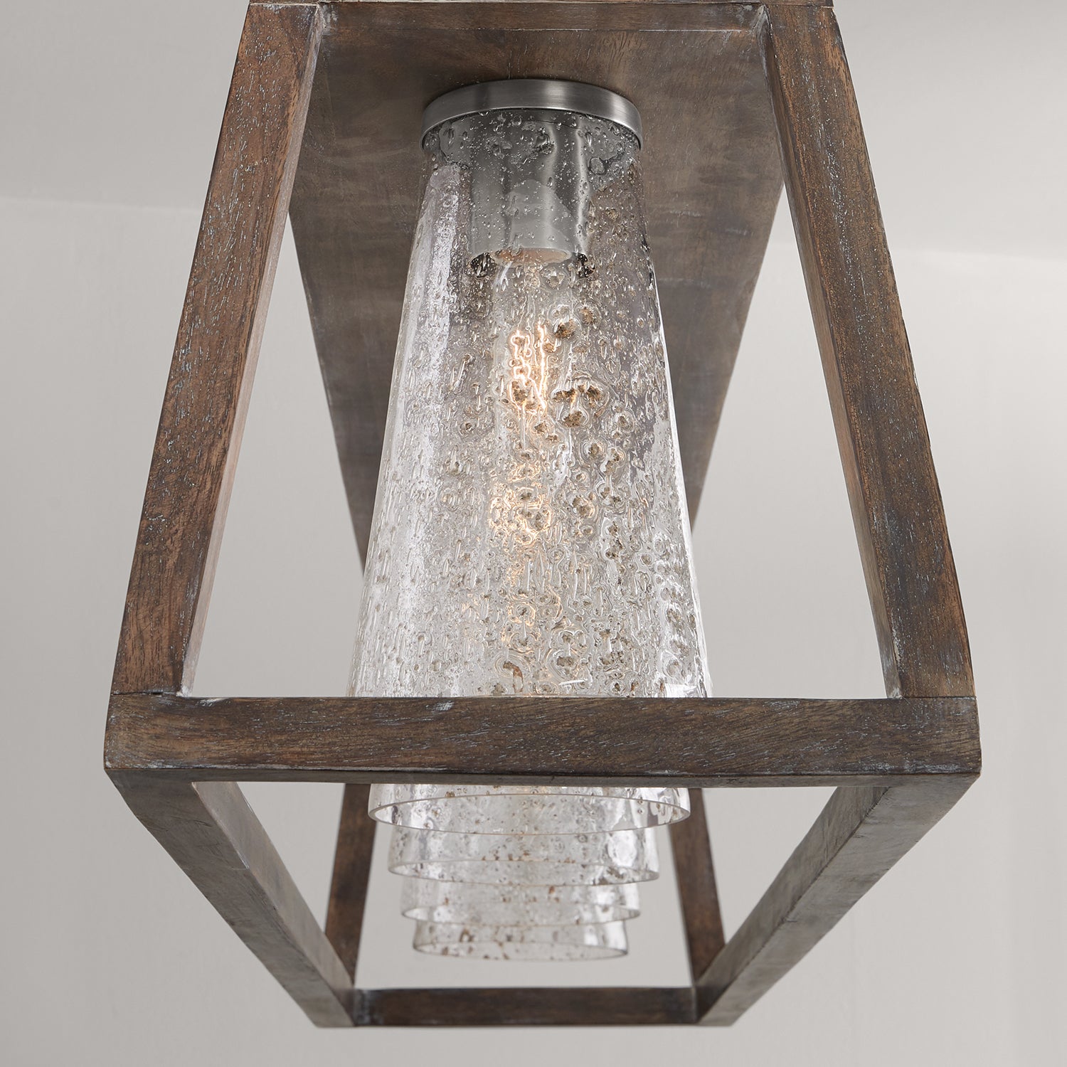 Capital Lighting - 840551HN-504 - Five Light Island Pendant - Connor - Barnhouse and Matte Nickel