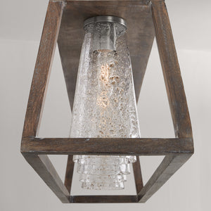 Capital Lighting - 840551HN-504 - Five Light Island Pendant - Connor - Barnhouse and Matte Nickel