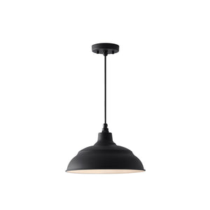 Capital Lighting - 936311BK - One Light Outdoor Hanging Lantern - RLM - Black