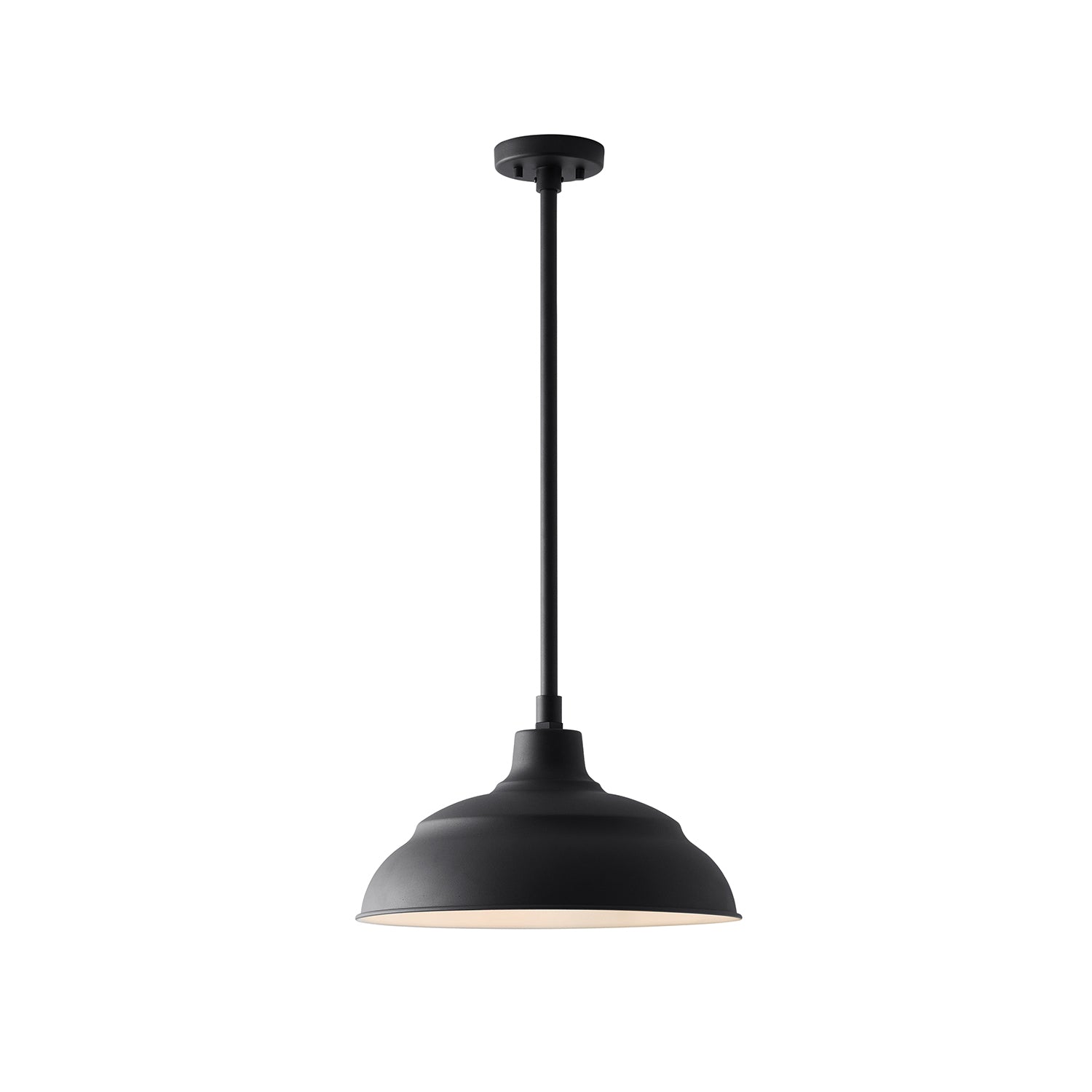 Capital Lighting - 936312BK - One Light Outdoor Hanging Lantern - RLM - Black